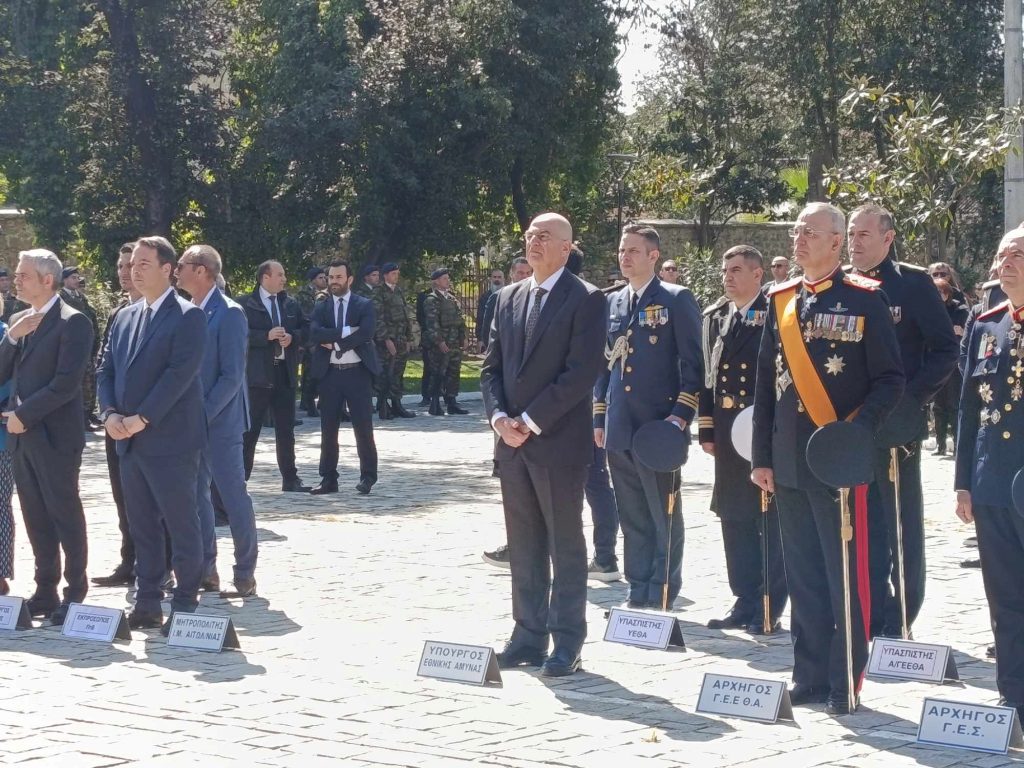 Στο Μεσολόγγι ο Ν. Δένδιας για την 25η Μαρτίου