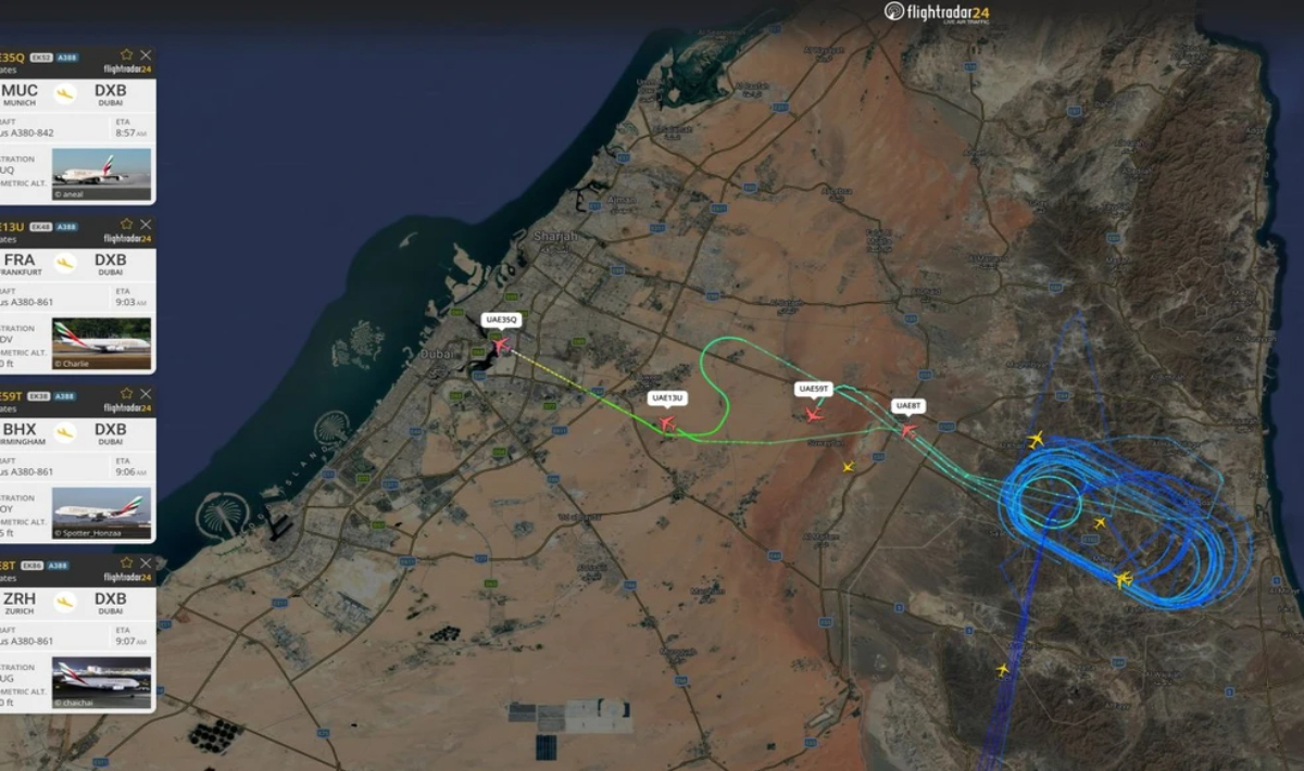 Σοβαρή αναστάτωση στις αερομεταφορές – Η Emirates σταματά όλες τις πτήσεις από και προς Ντουμπάι