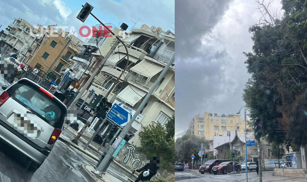 Χωρίς φανάρια το κέντρο του Ηρακλείου – Δείτε φωτογραφίες