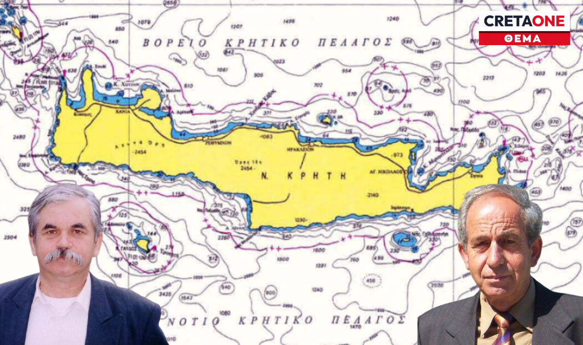 Νότιο Κρητικό Πέλαγος Λουτσέτης Κηπουρός Λιβυκό Πέλαγος ΚΡΗΤΗ