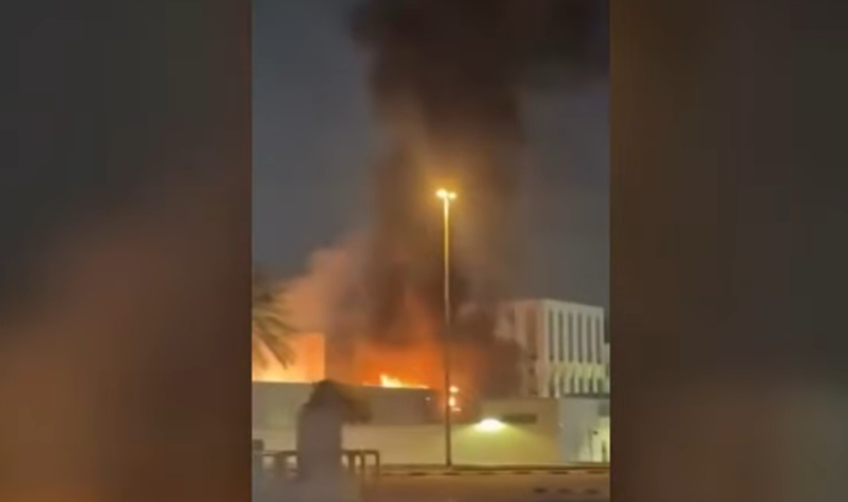 Σκηνές χάους στο Dubai από την επίθεση με drone – Δείτε βίντεο