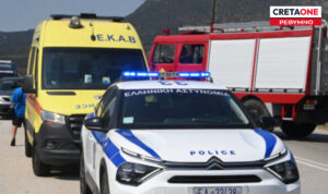 Τραγωδία στο Ρέθυμνο: Αγροτικό συγκρούστηκε με Ι.Χ. – Νεκρός 60χρονος