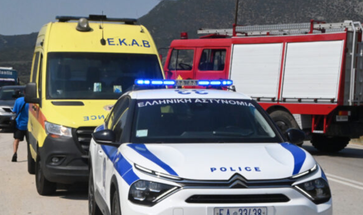 Συναγερμός στο Ηράκλειο για τροχαίο με εγκλωβισμό – Στο σημείο ΕΛΑΣ, ΕΚΑΒ και Πυροσβεστική