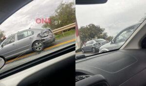 Ηράκλειο: Τροχαίο ατύχημα στο ΒΟΑΚ- Συγκρούστηκαν δύο ΙΧ