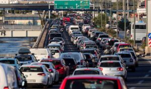 Καραμπόλα 7 οχημάτων στον Κηφισό: Μεγάλες καθυστερήσεις στην κυκλοφορία των οχημάτων