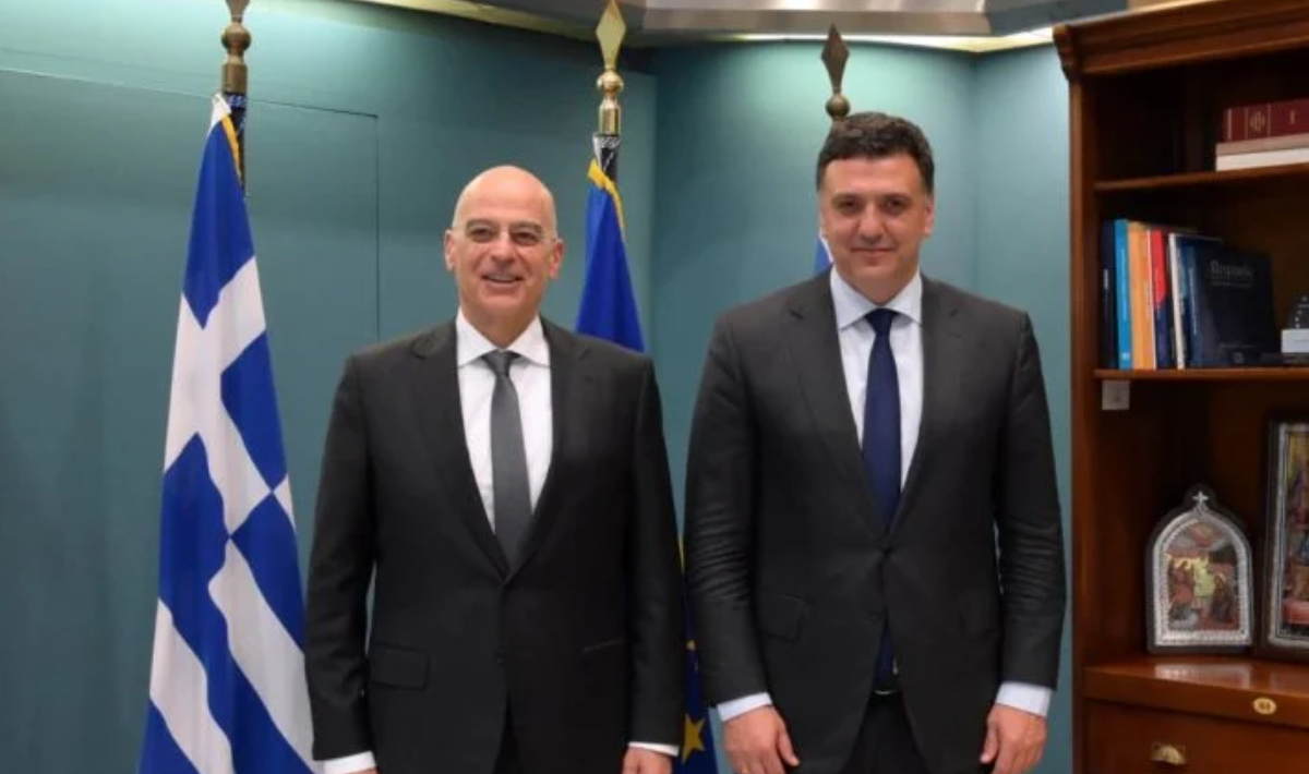 Συνάντηση Δένδια με Κικίλια για το ζήτημα της σχεδίασης και ναυπήγησης του Εθνικού Πλοίου