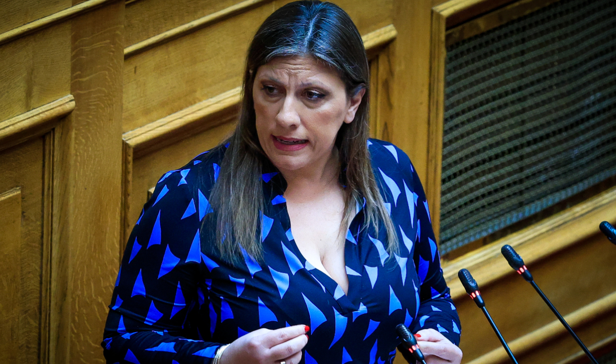 Κωνσταντοπούλου: «Ο κύριος Μητσοτάκης είναι η ουρά του Τραμπ και του Νετανιάχου»