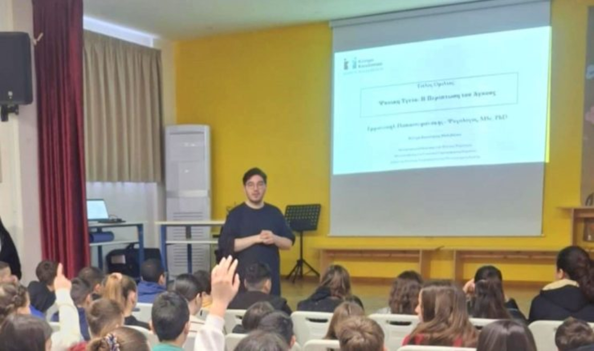 Μαλεβίζι: Ενημερωτική δράση για τη διαχείριση  του άγχους στο Γυμνάσιο Τυλίσου