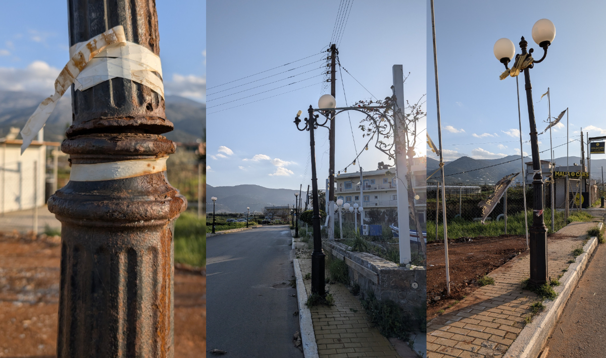 Εικόνες εγκατάλειψης σε πολυσύχναστο δρόμο των Μαλίων – Δείτε φωτογραφίες