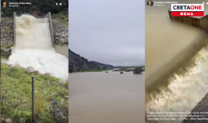 ΑΠΙΣΤΕΥΤΟ: Ο καιρός κάνει το θαύμα του για το φράγμα Αποσελέμη αλλά μεγάλες ποσότητες νερού χάνονται! Οργισμένη καταγγελία του δημάρχου Χερσονήσου