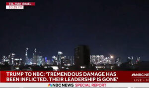 Πύραυλος χτύπησε το Τελ Αβίβ την ώρα που βρισκόταν σε εξέλιξη τηλεοπτική μετάδοση του NBC (Βίντεο)