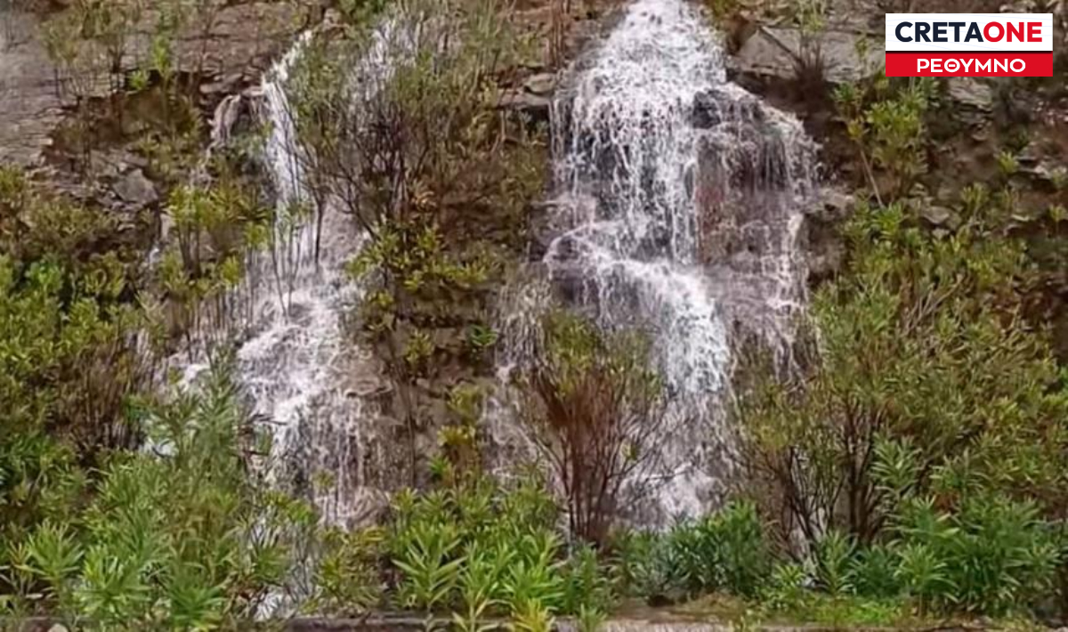 Ρέθυμνο: Άνοιξαν οι «φλέβες» νερού στις Σίσες Μυλοποτάμου μετά από 3 χρόνια! (βίντεο)