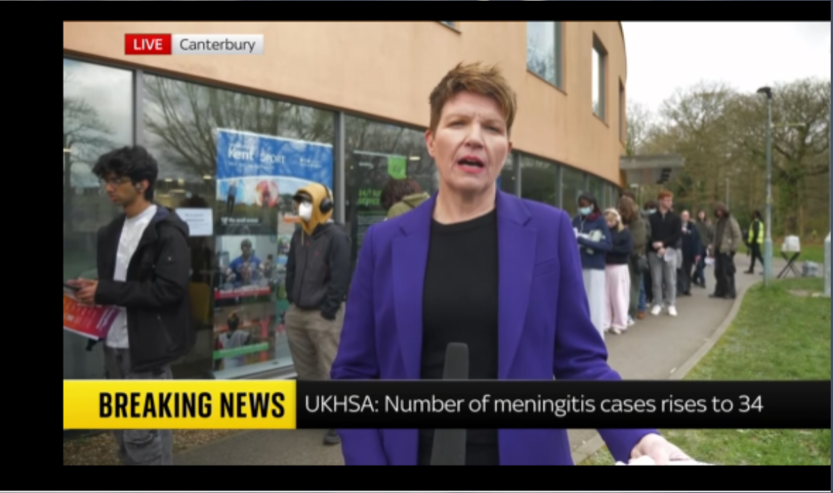 Συναγερμός στη Βρετανία για μηνιγγίτιδα – 34 κρούσματα και ουρές για εμβόλιο