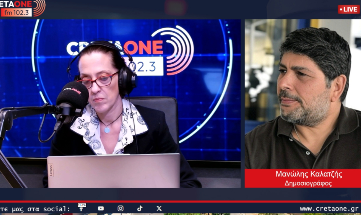 «Αναστάτωση αλλά όχι πανικός στην Κύπρο» – Ο δημοσιόγραφος Μανόλης Καλατζής στο Cretaone 102,3 μεταφέρει τις εξελίξεις