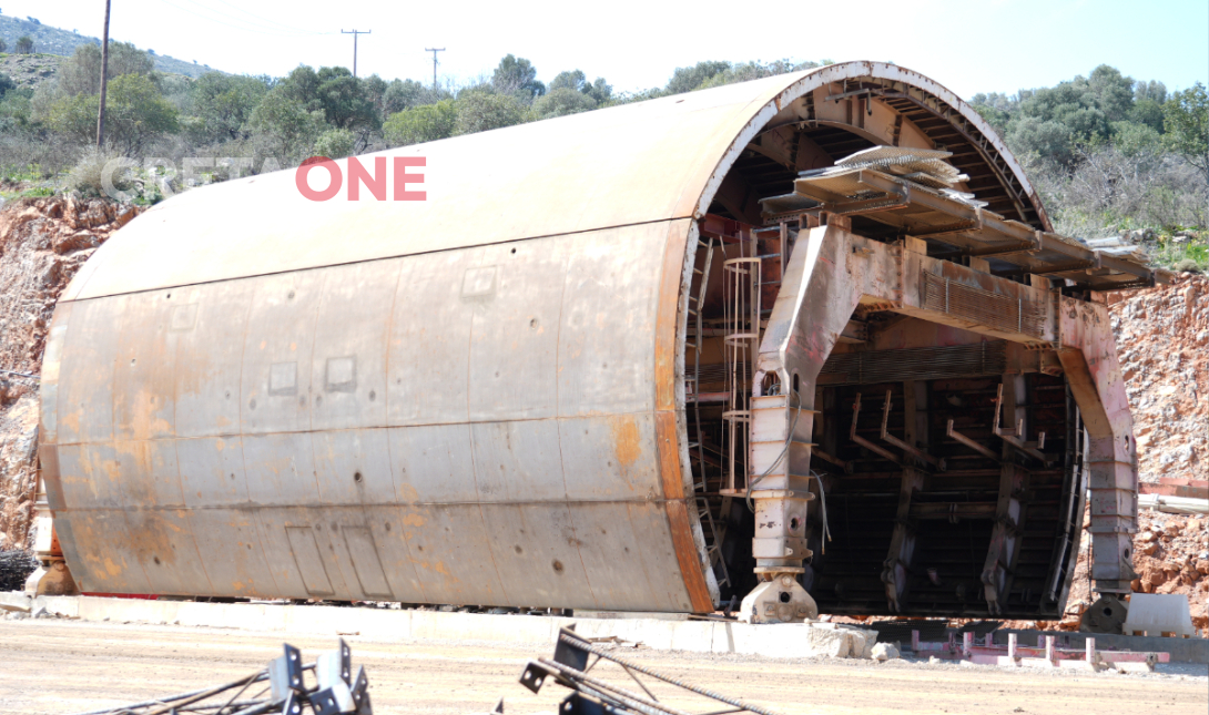 τούνελ νέο αεροδρόμιο Καστελλίου