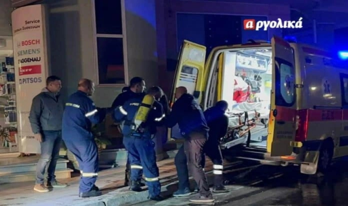 Φωτιά σε διαμέρισμα στο Άργος – Σοβαρά στο νοσοκομείο μητέρα και ανήλικη κόρη (βίντεο)