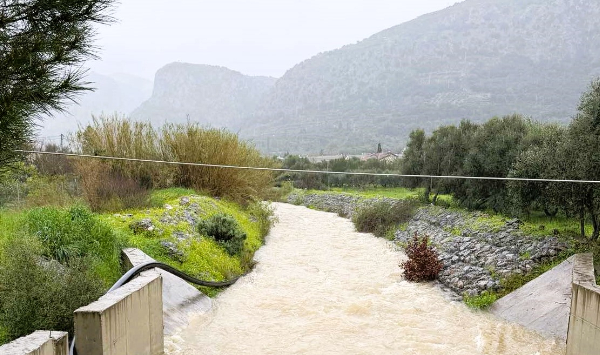 «Έβρεξε με το τουλούμι» στον δήμο Χερσονήσου – Τα ύψη της βροχής ανά περιοχή