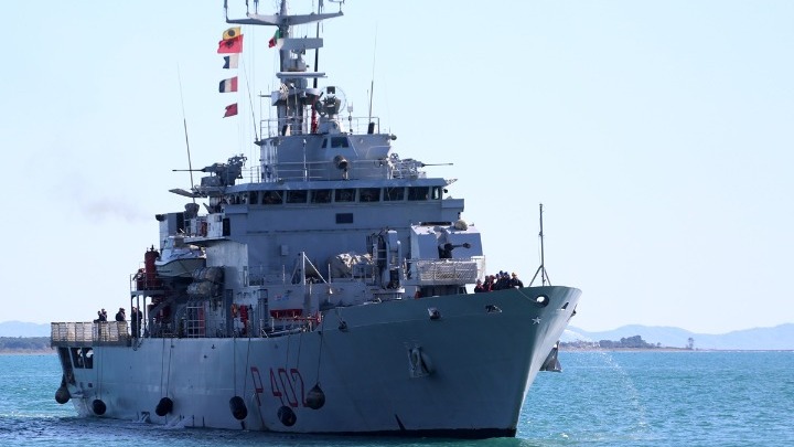 Έφτασε η ιταλική φρεγάτα «Federico Martinengo» στην Κύπρο για ενίσχυση της άμυνας