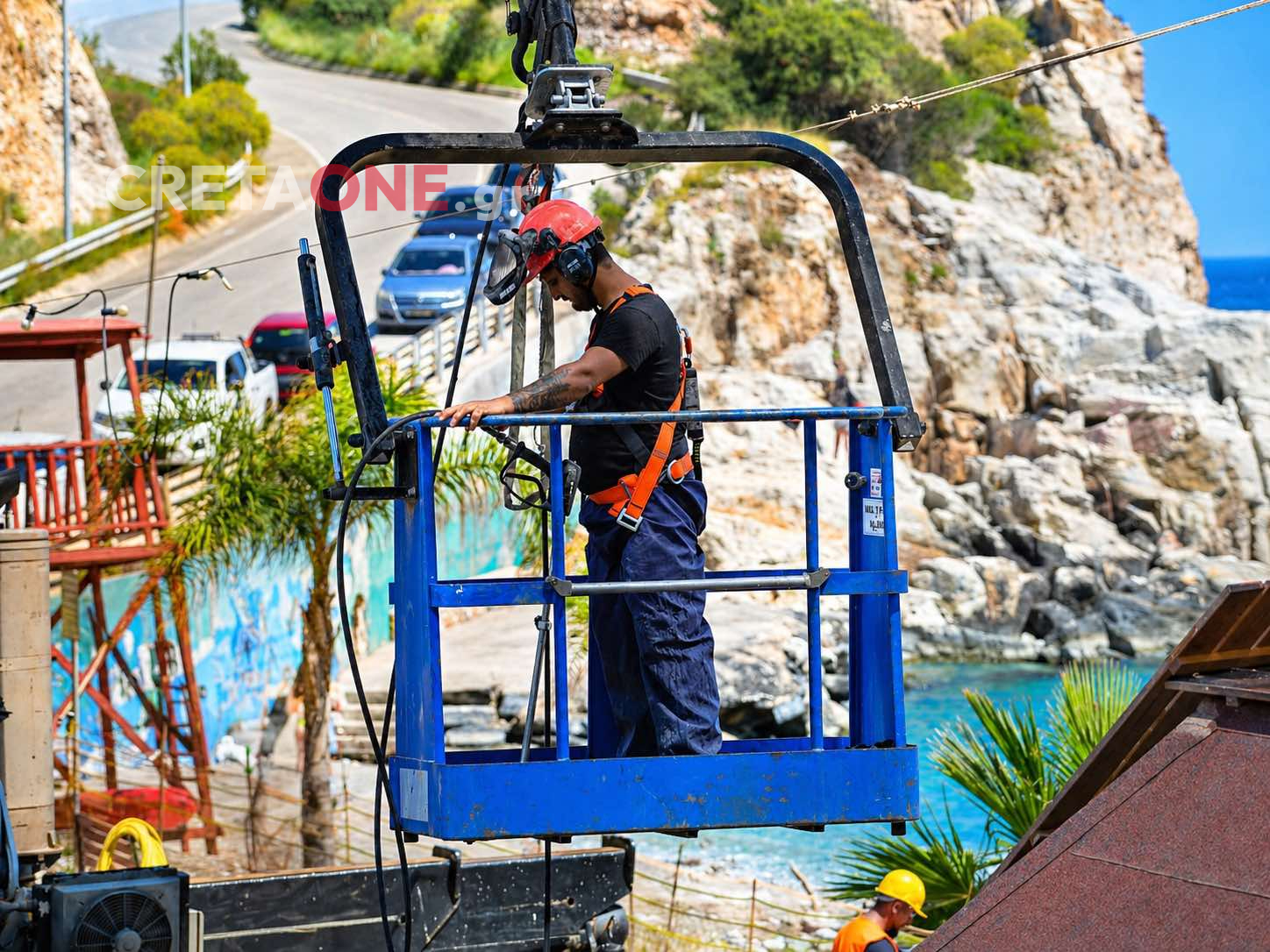 εργασίες γέφυρα Παλαιοκάστρου