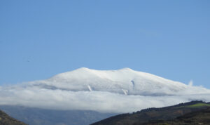 Εντυπωσιακή δορυφορική εικόνα του χιονισμένου Ψηλορείτη