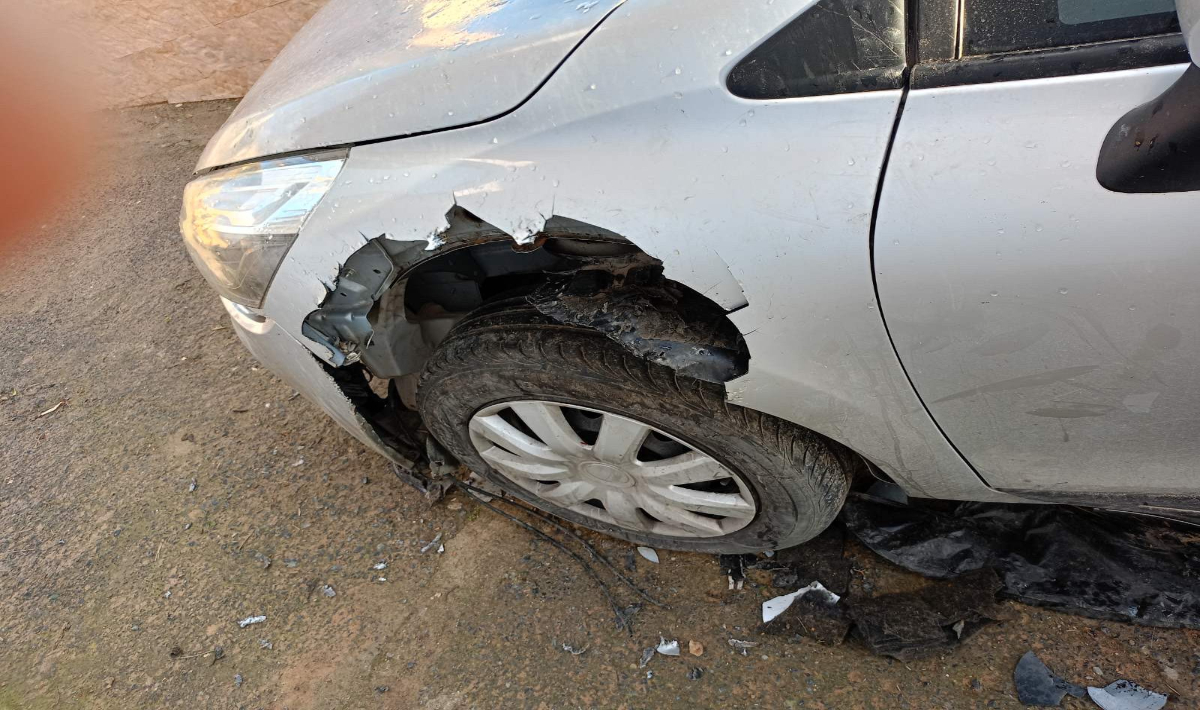 Αδέσποτα σκυλιά καταστρέφουν ΙΧ στο Ηράκλειο (φωτογραφίες)