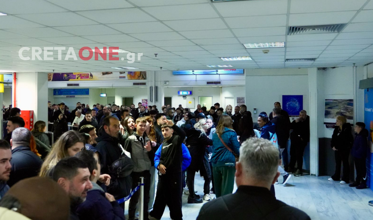 Περιμένουν «πως και πως» οι φίλαθλοι του ΟΦΗ τους θριαμβευτές του Κυπέλλου! (φωτό)