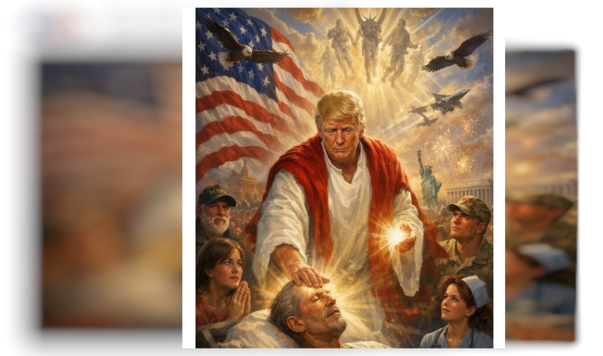 Σάλος με Τραμπ: Με AI ως… Χριστός – Κατέβασε την ανάρτηση μετά τις αντιδράσεις