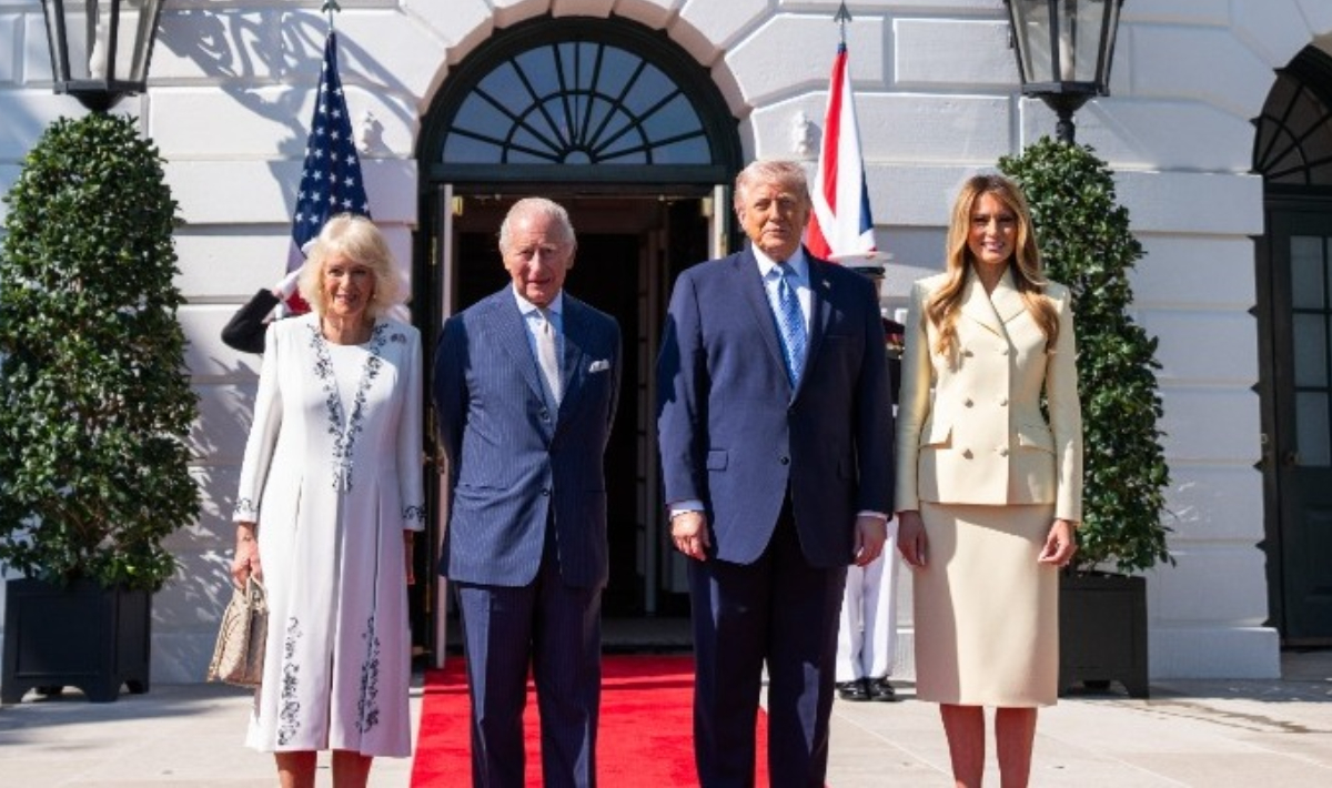 Καρόλος σε Τραμπ: «Αν δεν ήμασταν εμείς, θα μιλούσατε γαλλικά» (βίντεο)