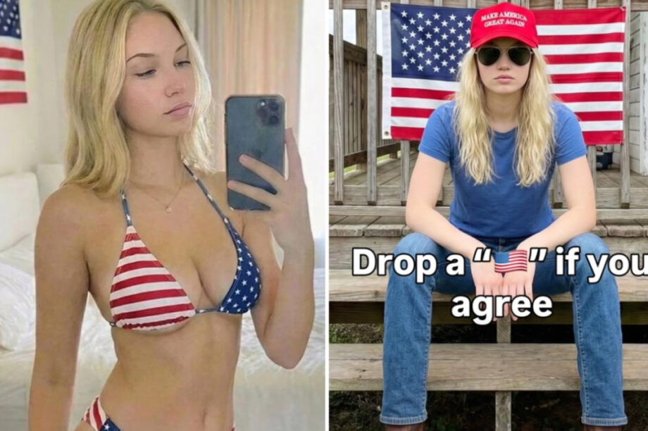 Κορυφαία influencer του MAGA αποκαλύφθηκε ότι ήταν... Ινδός άνδρας