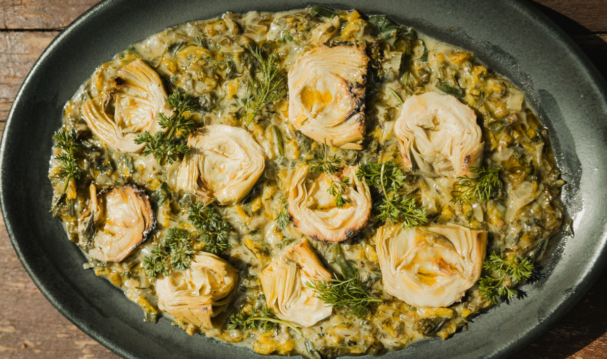 Συνταγή για αγκινάρες φρικασέ