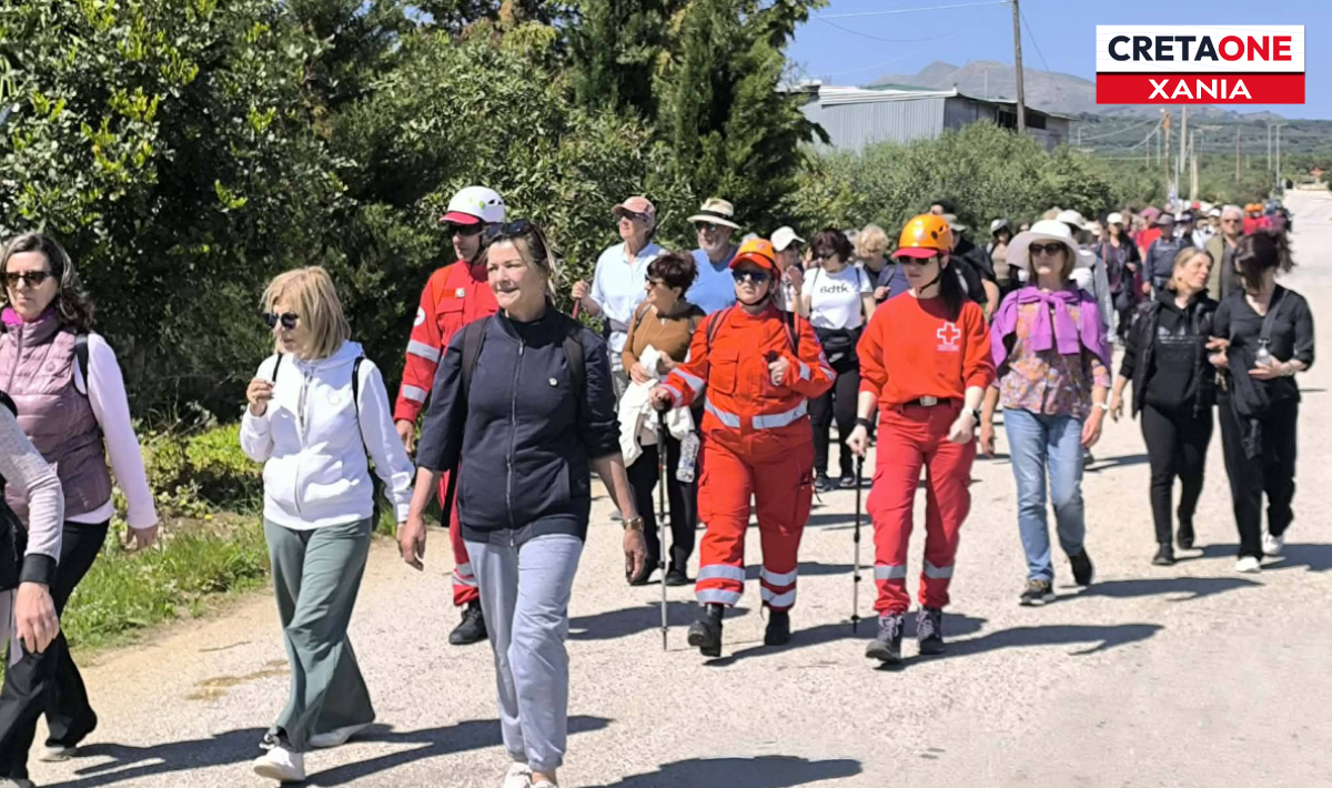 Δήμος Πλατανιά: Με επιτυχία η πεζοπορική διαδρομή στην Καληδονία Κολυμβαρίου