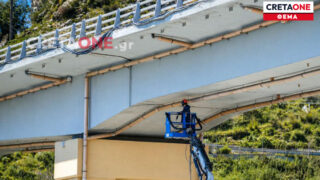 Εργασίες γέφυρα Παλαιοκάστρου