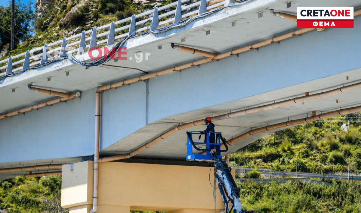 Εργασίες γέφυρα Παλαιοκάστρου