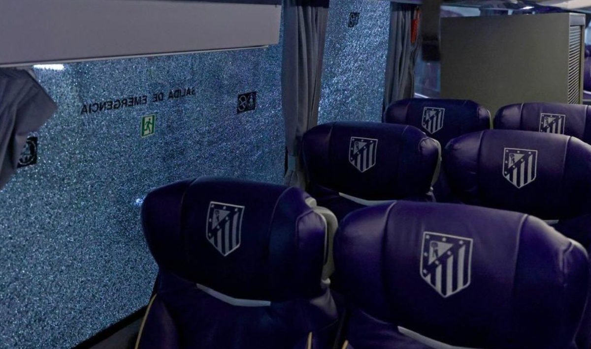 Επίθεση οπαδών της Μπαρτσελόνα στο πούλμαν Ατλέτικο Μαδρίτης! (βίντεο)