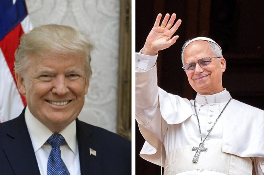 Τραμπ Πάπας Λέων