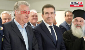 Με Χρυσοχοΐδη τα εγκαίνια της Λέσχης Σίτισης στο Αστυνομικό Μέγαρο Ηρακλείου (φωτογραφίες)