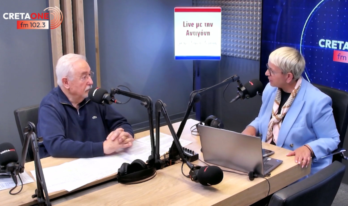 Βελιβασάκης στο Cretaone 102,3: «Και πεθαμένος θα προσφέρω – αυτό λέει η καρδιά μου»