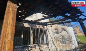 Xανιά: Φωτιά σε γυμνάσιο – Προκλήθηκαν μεγάλες ζημιές