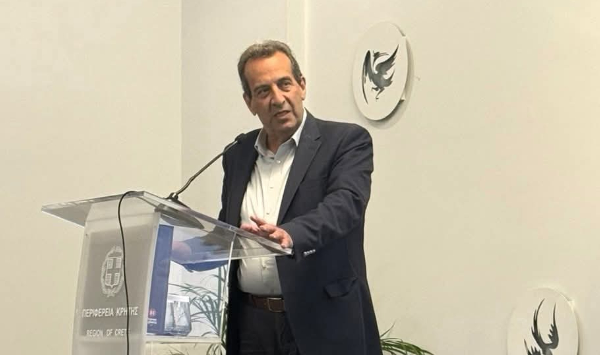 Η παρέμβαση του δημάρχου Χερσονήσου στη σύσκεψη για την Πολιτική Προστασία με τον Υπουργό Ευάγγελο Τουρνά