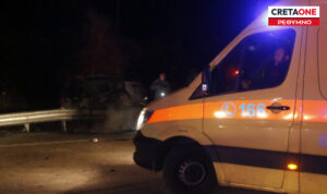 Θανατηφόρο τροχαίο στο Ρέθυμνο – Νεκρός 56χρονος μοτοσυκλετιστής