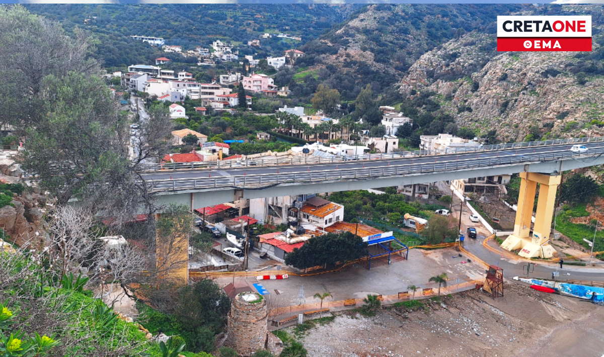 Αγώνας δρόμου στο Παλαιόκαστρο για να αποκατασταθεί η επικίνδυνη γέφυρα πριν το καλοκαίρι! Οι δεσμεύσεις Αρναουτάκη