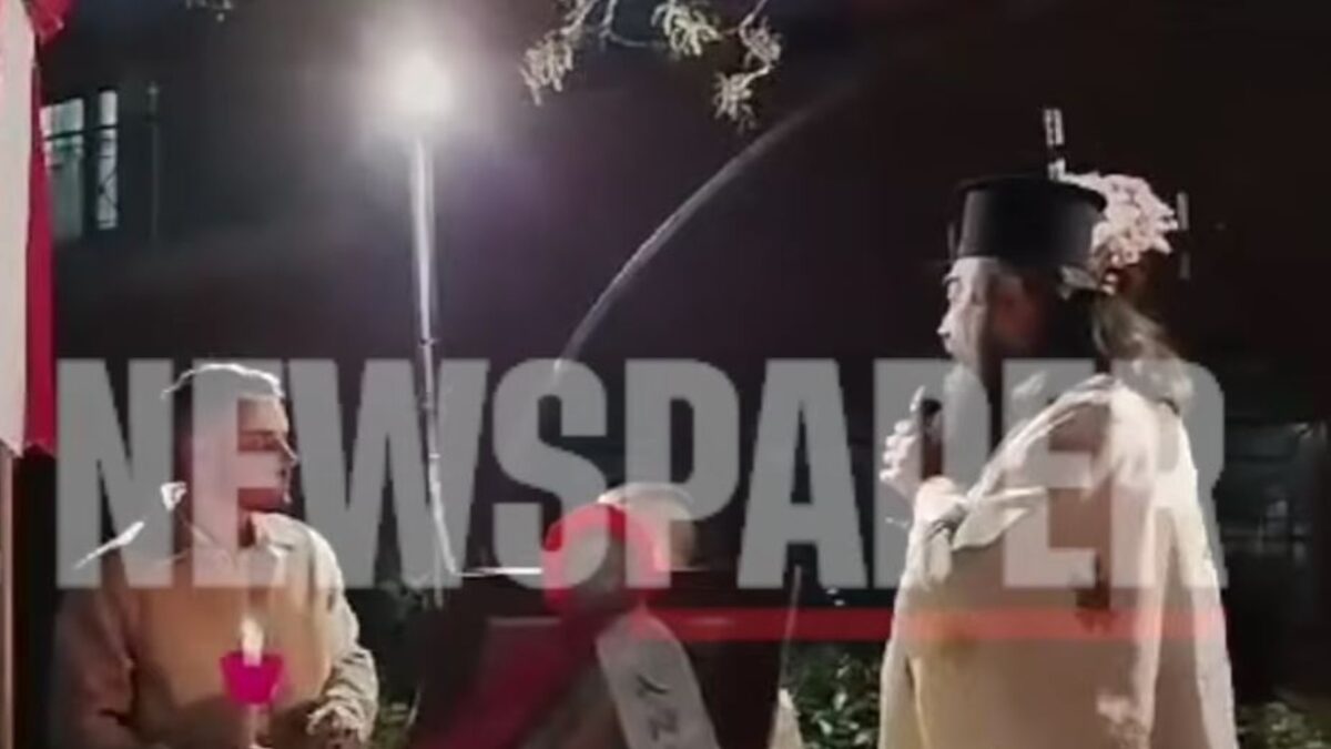 Μαγνησία: Ιερέας διέκοψε τη λειτουργία πριν το «Χριστός Ανέστη»… λόγω πυροτεχνημάτων (βίντεο)
