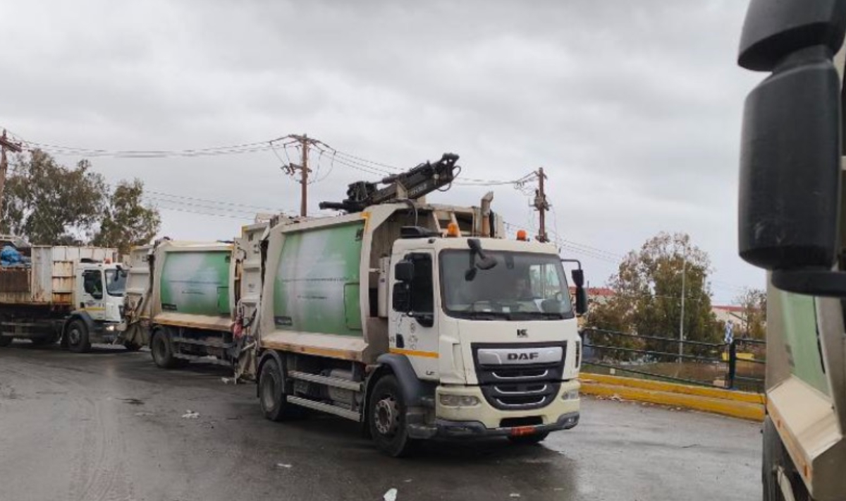 Ηράκλειο: «Αόρατοι» εργαζόμενοι και απορριμματοφόρα εκτός μάχης – Σφοδρή επίθεση του Συλλόγου Καθαριότητας