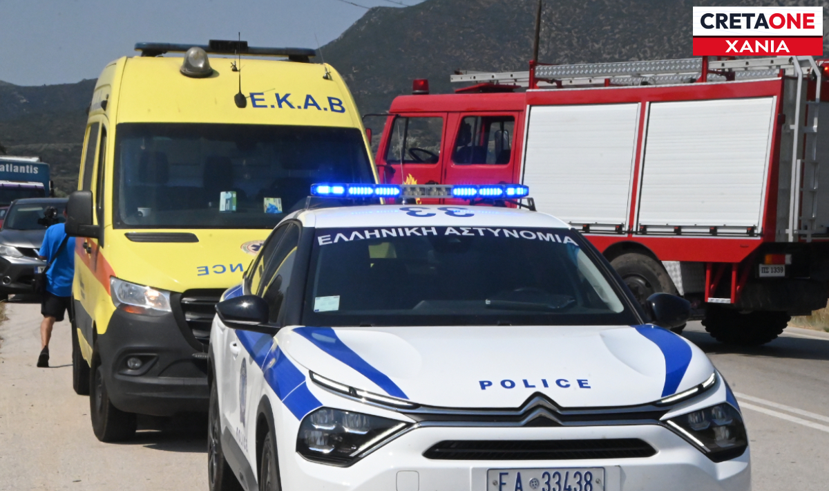 Στιγμές τρόμου στα Χανιά: Λύθηκε το χειρόφρενο και παγιδεύτηκε ο οδηγός!