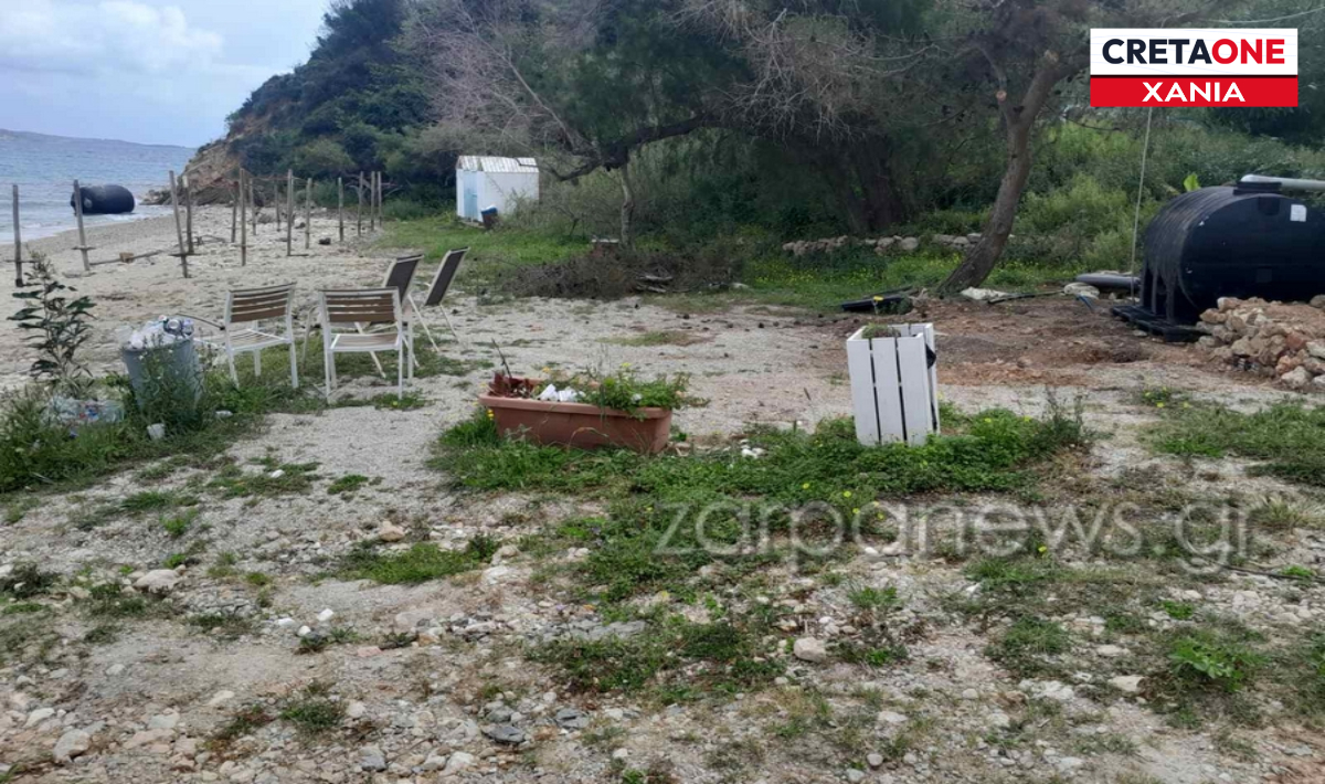 Χανιά: Σε κακή κατάσταση η παραλία στο Καλάμι