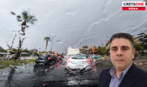 Καρακατσάνης: Παραμένει η Κρήτη σε κλοιό κακοκαιρίας – Καταιγίδες, χαλάζι και αφρικανική σκόνη μέχρι τη Μεγάλη Εβδομάδα