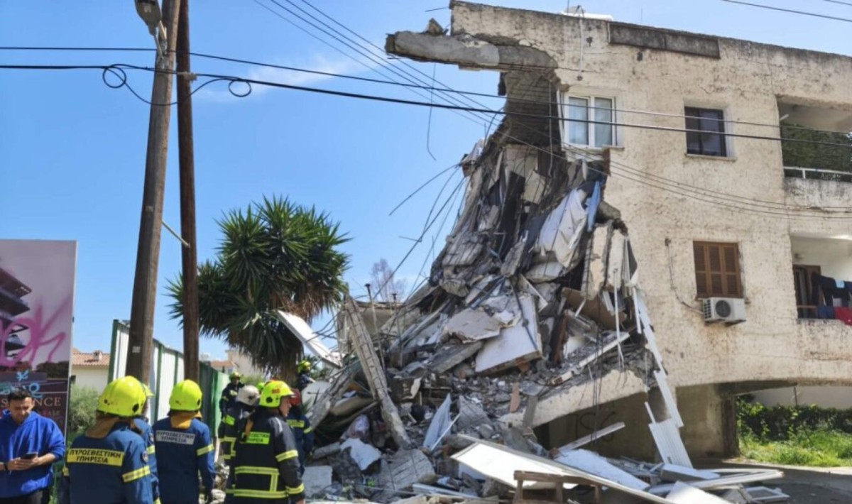Κύπρος: Ένας ακόμη νεκρός από την κατάρρευση πολυκατοικίας στη Γερμασόγεια Λεμεσού