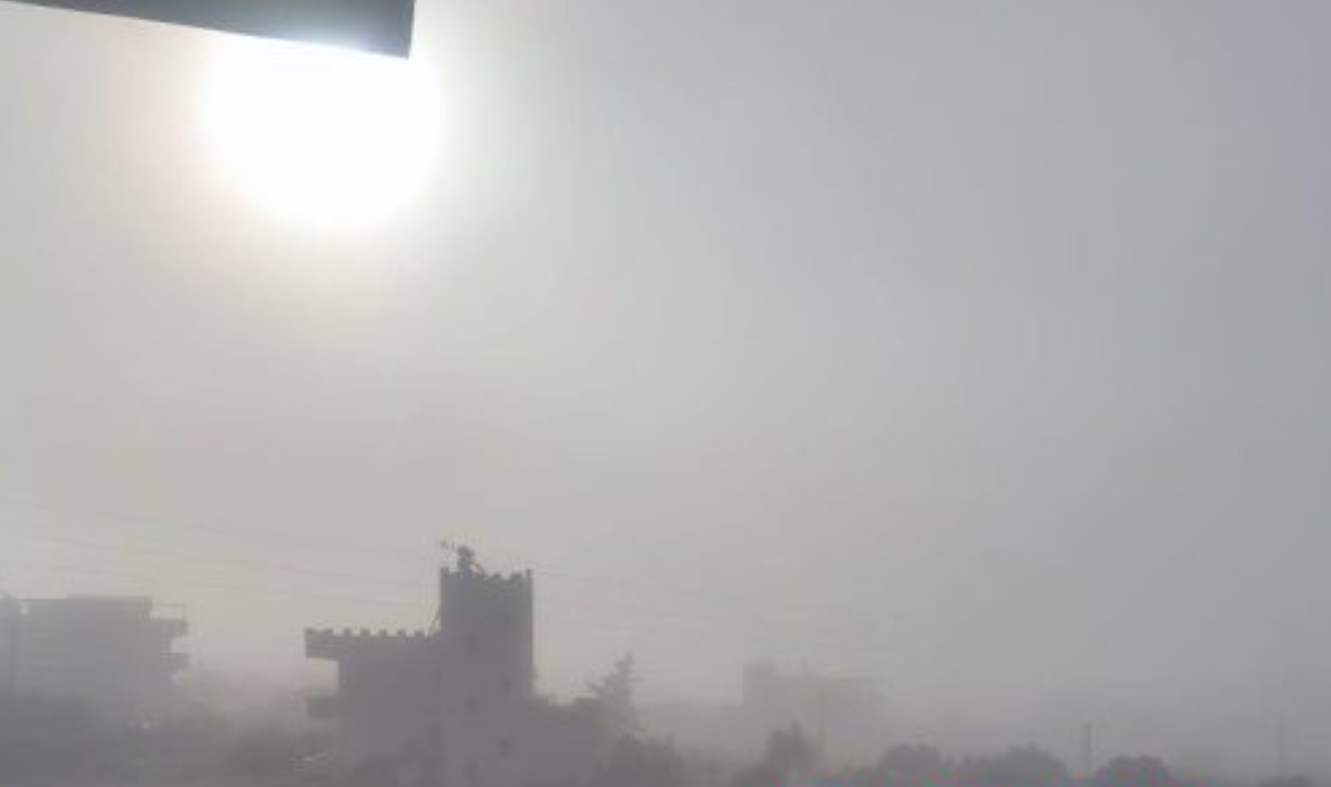 Ομίχλη «σκέπασε» τον κάμπο της Μεσαράς – Δείτε εικόνες