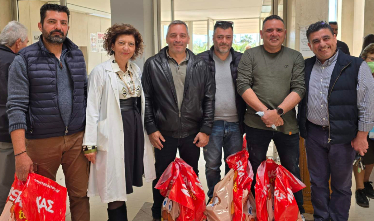 Πράξη αγάπης και προσφοράς από τον Σύνδεσμο Εγκαταστατών Ηλεκτρολόγων Ν. Ηρακλείου