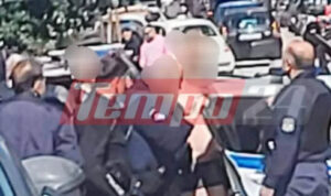 Πάτρα: Ημίγυμνος άνδρας έσπειρε τον πανικό στο κέντρο της πόλης (φώτο)